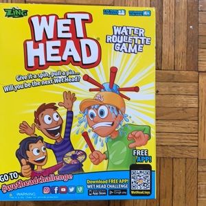 ZING Wet Head Game; Great for indoor / outdoor play with friends and family
